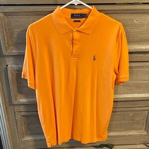 Polo by Ralph Lauren Men's Bright Orange Polo